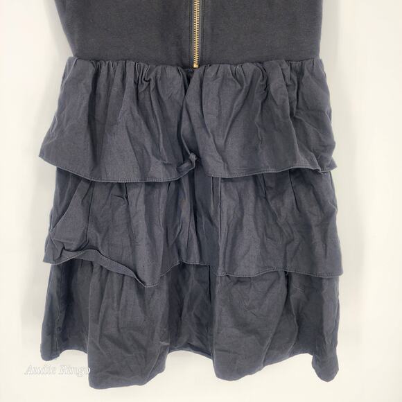 Blaque Label Black Tiered Ruffle Mini Dress Women’s Size Small - Picture 7 of 10